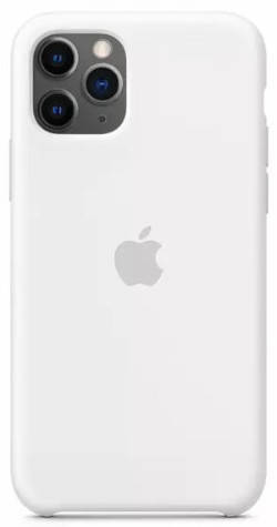 Original Silikon Case Apple iPhone 11 Pro White