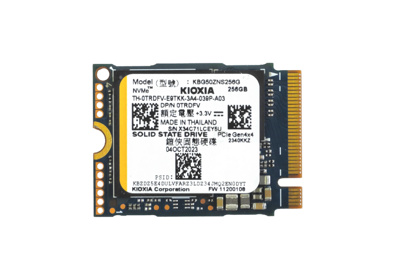 Toshiba Kioxia BG5 Serie 256GB SSD KBG50ZNS256G NVMe M.2 2230 PCI-E Laufwerk