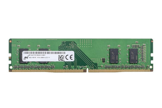 RAM Micron 4GB DDR4 2666MHz PC4-2666V-U per PC