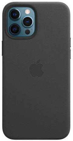 Original Case Silikon Apple iPhone 12 Pro Max Kumquat + Original Case Leder Apple iPhone 12 Pro Max Schwarz