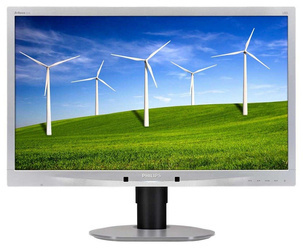 Monitor Philips Brilliance 220P4L 22" LED 1680x1050 DisplayPort Stříbrný třída A- po prodeji