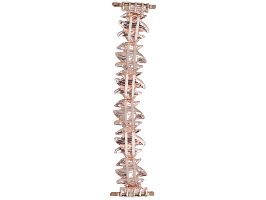 Nouveau bracelet pour smartwatch GlacierX Gleam Kiss Stretch Bracelet Tea Rose pour Apple Watch 38/40/41mm Pêche.