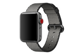 Original Apple Watch Woven Nylon Black 38mm Strap dans un emballage scellé