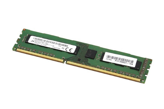 RAM Micron 8GB DDR3 1600MHz PC3-12800 DIMM paměti pro PC