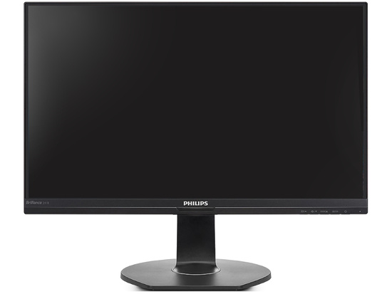 Monitor Philips 241B7QUPEB 24" 1920x1080 LED IPS Nero con Funzione di Docking tramite USB 3.0 Cablaggio Classe A