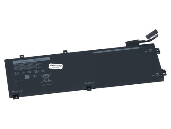 Новий акумулятор для Dell XPS 15 9550 9560 9570 Precision M5510 M5520 56Wh 11.1V 4865mAh RRCGW