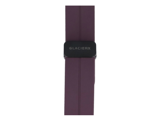 Nuevo strap para smartwatch GlacierX Silicona Hebilla Magnética Fruta Violeta 22mm