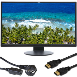 Monitor Fujitsu B24-8 TS 24" LED WVA 1920x1080 PIVOT HDMI Negro Clase A- +Cableado