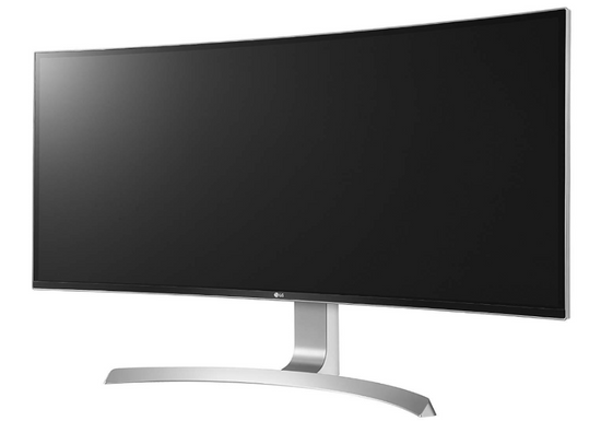 LG 34UC99-W 34" LED 3440x1440 IPS HDMI DisplayPort ZAS White Class A monitor