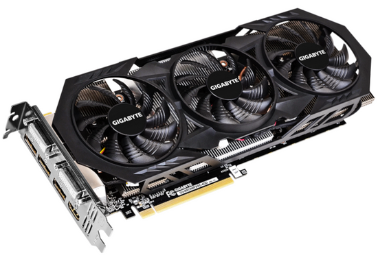Grafická karta Gigabyte GeForce GTX 970 OC 4GB GDDR5 Vysoký profil