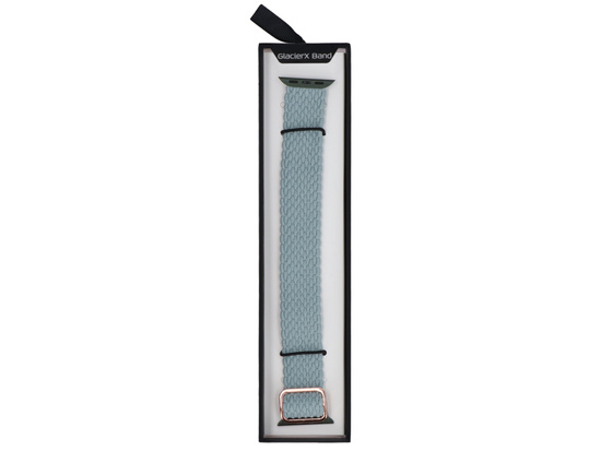 New GlacierX Braided SlideLock Strap Sage Green for Apple Watch 38/40/41mm Sage