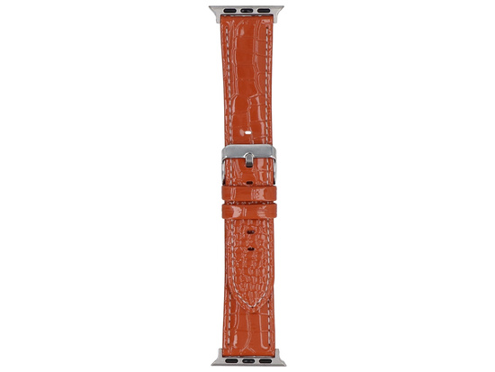 Nuovo cinturino GlacierX Glossy Leather Caramel Brown per Apple Watch 38/40/41mm Caramello