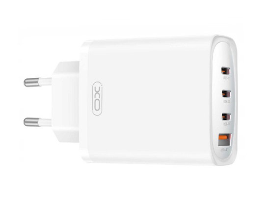 Neues XO GaN PD 3.0 Quick Charge 4+ USB-A 3x USB-C 65W Wandladegerät XO-CE23