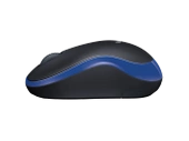 Nová myš Logitech M185 Bezdrátová Černá-Modrá NANO USB