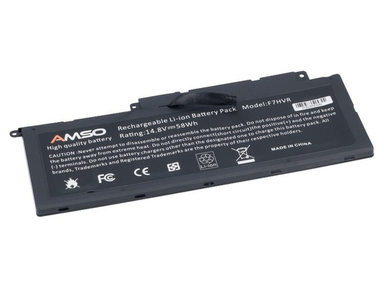 New Battery for Dell Inspiron 7746 7736 7537 58Wh 14.8V 3900mAh F7HVR