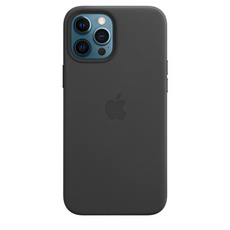 Оригінальний шкіряний чохол Apple iPhone 12 Pro Max чорний
