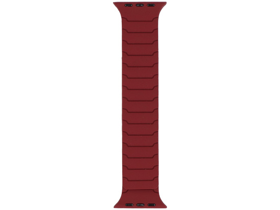 New strap for the GlacierX Silicone Magnetic ExoStripe Burgundy smartwatch for Apple Watch 42/44/45/49mm Burgundy