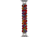 Нова браслет для смарт-годинника GlacierX Resin Stretch Bracelet Carnival Red для Apple Watch 38/40/41мм Багатоколірний