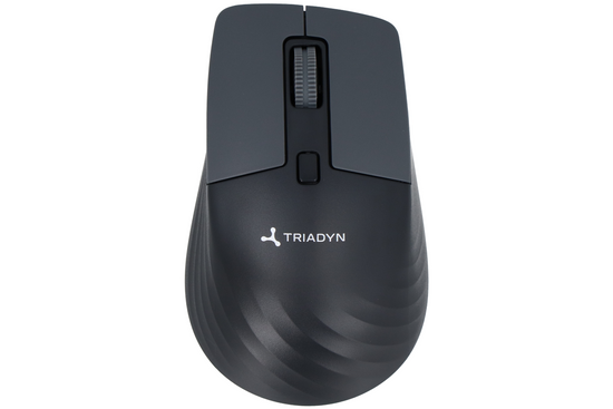 Neue Drahtlose Büro-Maus Triadyn THALASSA Bluetooth 2.4 GHz 1600DPI Grau