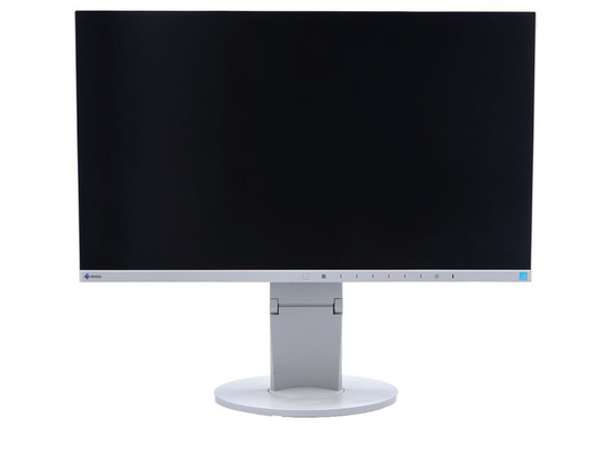 Dünnrahmiger Monitor EIZO FlexScan EV2450 24" IPS 1920x1080 LED HDMI Weiß + Verkabelung