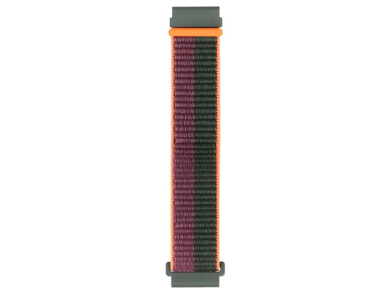 Nuova cinghia per smartwatch GlacierX Grip Strap Nylon Forest Plum Verde-viola 22mm