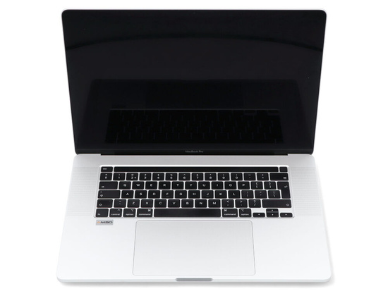 Apple MacBook Pro A2141 Silver 2019 i9-9980HK 16GB 512GB SSD 3072x1920 Radeon Pro 5300M Class A MacOS Big Sur QWERTY