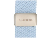 Neues Armband GlacierX Geflochtene Magnetische Schnalle Traumhaft Blau für Apple Watch 38/40/41mm Himmelblau