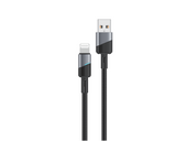 Nuevo cable Encore Energy USB-A Lightning cable QC PD para carga y transferencia de datos 100 cm trenzado negro EE101-L