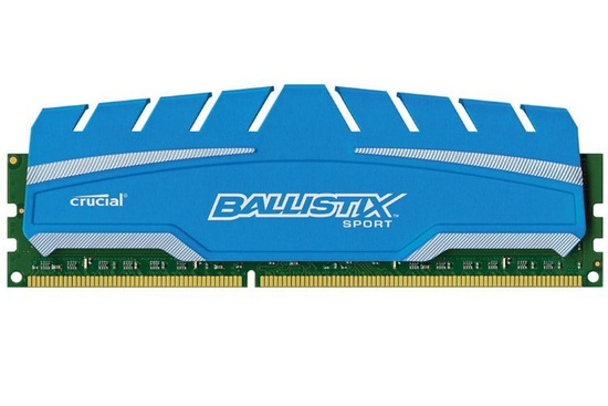 Paměť RAM Crucial Ballistix Sport 4GB DDR3 1600MHz DIMM CL9 OEM