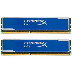 Paměť RAM HyperX Blu DDR3 8GB 1600MHz CL9 KHX1600C9D3B1K2