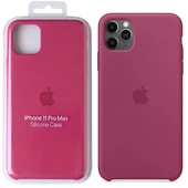 Originale Caso Apple Silicone iPhone 11 Pro Max Melograno