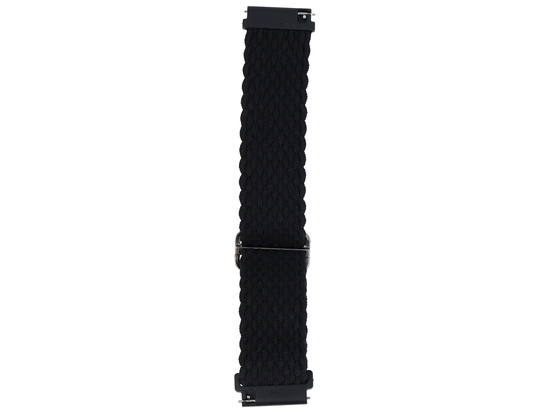 Nuova cinghia per smartwatch GlacierX Slide Strap Nylon Black 22mm nera