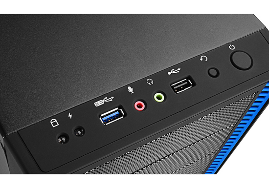 DeepCool TESSARACT MSI A320M PRO MAX Ryzen 3 2200G 4x3,5GHz 16GB 480GB SSD Windows 10 Professional PC