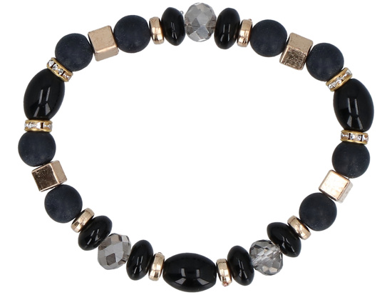 Charms-Armbänder Schwarz