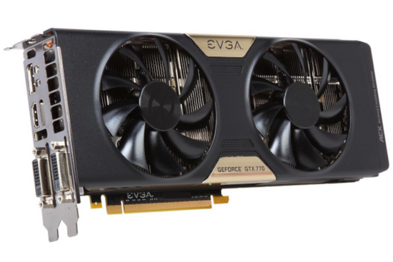 Carte Graphique EVGA GeForce GTX 770 4 Go GDDR5 Profil Élevé