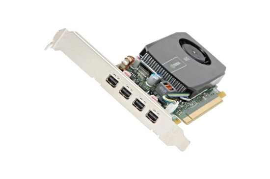 Grafikkarte NVIDIA QUADRO NVS 510 2GB DDR3 Hochprofil