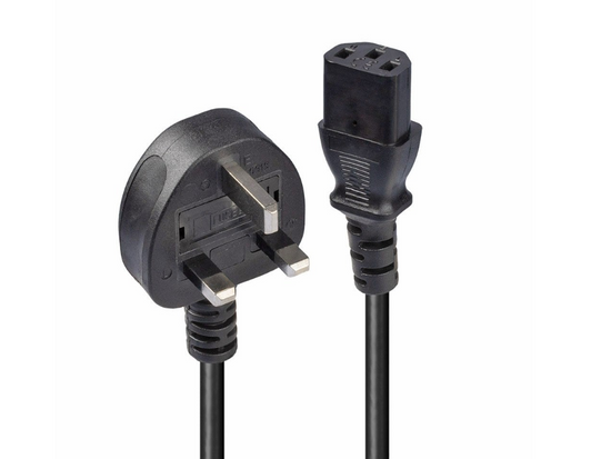 Nowy Kabel Przewód Zasilający wtyczka sieciowa UK C13 PX1850K-1NAC