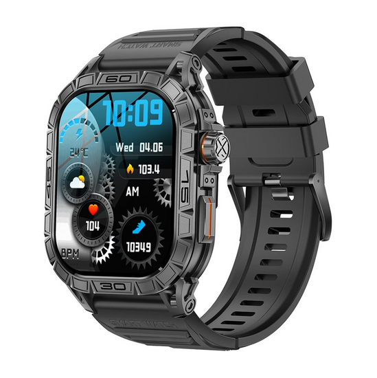 New Smartwatch GlacierX Lhotse Black GX-LC63