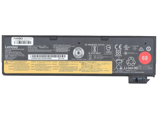 Nouvelle batterie originale Lenovo ThinkPad X250 T450 24Wh 11.4V 2060mAh 45N1126