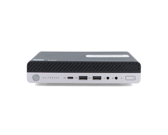 HP EliteDesk 800 G4 Desktop Mini i5-8500T 6x2.1GHz 16GB 256GB SSD Windows 10 Professional