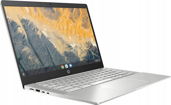 HP Chromebook Pro c640 i5-10310U 8 Go 64 Go eMMC 1920x1080 Classe A QWERTY PL Chrome OS Support jusqu'en 2030.