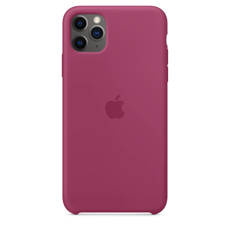 Originale Caso Apple Silicone iPhone 11 Pro Max Melograno