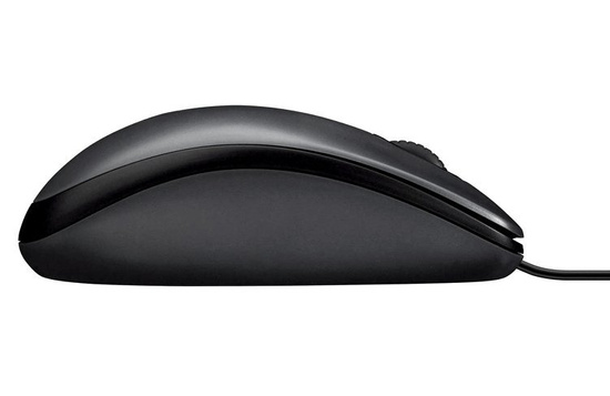Nouvelle souris Logitech B100 optique filaire noire USB 800DPI