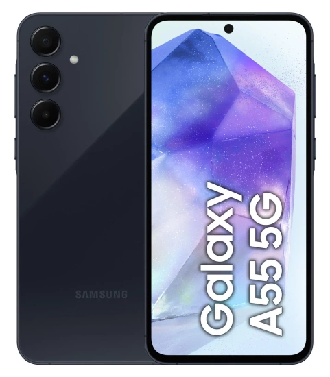 Nový Samsung Galaxy A55 5G SM-A556E/DS 8GB 128GB Awesome Navy Granátový Android