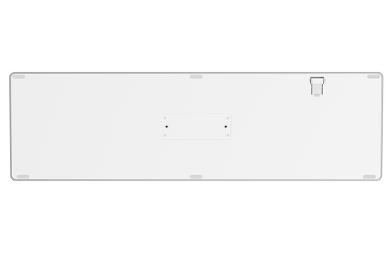 Nuova Tastiera Wireless Triadyn PROTEUS Bluetooth 2.4GHz 4-Dispositivi Ufficio Slim Batteria Argento