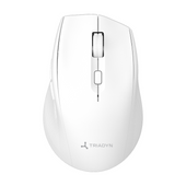 Nouvelle Souris de Bureau Sans Fil Triadyn NESO 2.4GHz 1600DPI Blanche