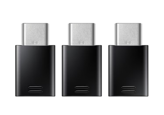 Adapter Samsung EE-GN930 USB Typ-C - Micro-USB Schwarz