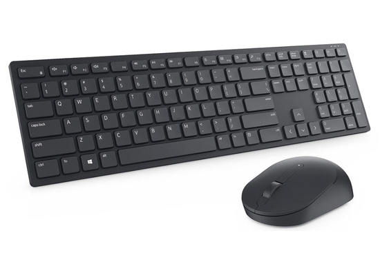 Nouvel ensemble sans fil Dell Pro KM5221W Clavier + Souris + Autocollants