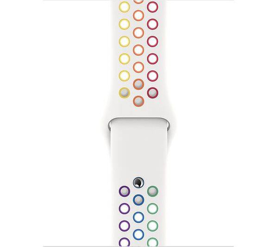 Cinturino originale Apple Watch Sport Band Nike 44mm Pride Edition