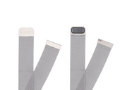 Нова браслет для смарт-годинника GlacierX Milanese Magnetic Strap Silver mesh Срібний 22mm